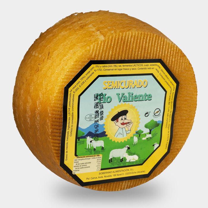 Queso Semicurado Tío Valiente