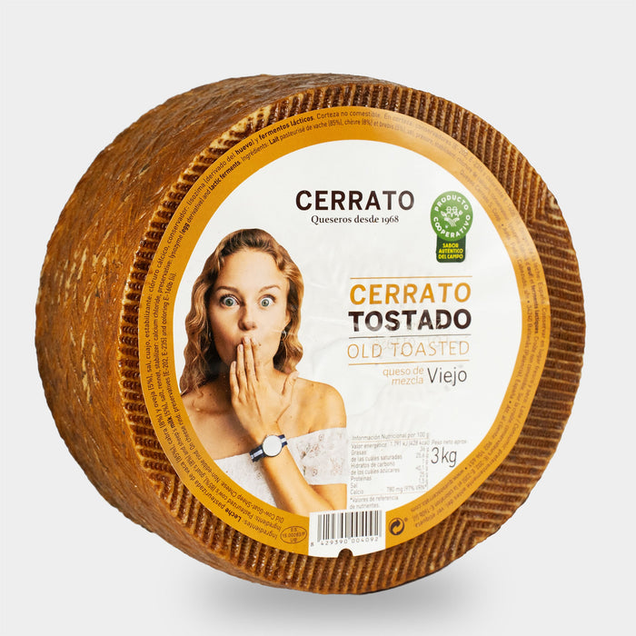 Queso Curado Tostado Cerrato